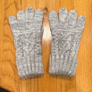 GAP Kids Gray Knit Gloves Size OS